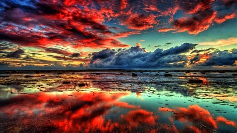 🔥 Free Download Red Clouds Nature 4k Wallpaper Uhd Animals Desktop by ...