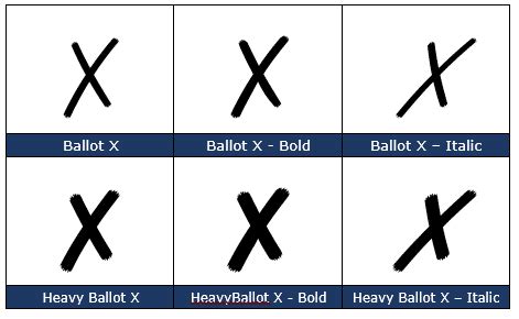 Four X cross choices in Word, Excel, PowerPoint and Outlook - Office Watch