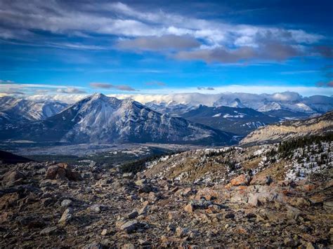 Picture of Turtle Mountain and the Crowsnest Pass that I took while hiking back in November ...