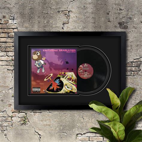 Kanye West , Graduation , Vinyl LP Record Framed and Ready to Hang ...