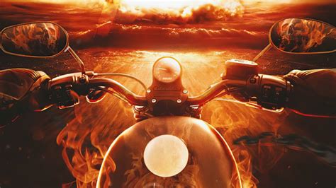 Ghost Rider Bike 4k Wallpaper,HD Superheroes Wallpapers,4k Wallpapers ...