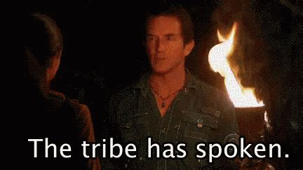 Survivor Tribe Has Spoken GIF - Survivor Jeff Probst Tribe - Discover ...