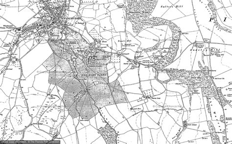 Historic Ordnance Survey Map of Sudeley Castle, 1883