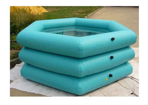 Durable Small Inflatable Deep Pool 0.9mm PVC Tarpaulin Easy To Clean