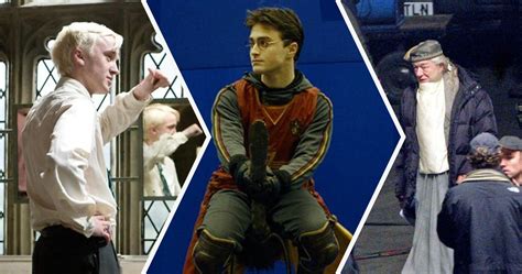 Harry Potter: 25 Behind-The-Scenes Photos That Completely Change Half-Blood Prince