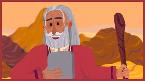 Moses And The Ten Commandments For Kids