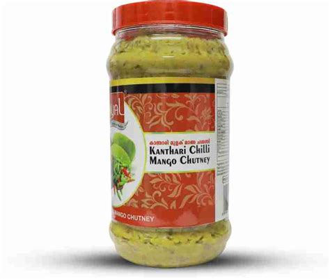 kayal food products Kanthari Chilli Mango Chutney Mango, Green Chilli Pickle Price in India ...