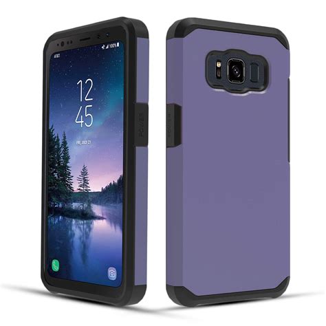 Galaxy S8 Active Case, Slim Fit Dual Layer Shockproof Case for Samsung ...