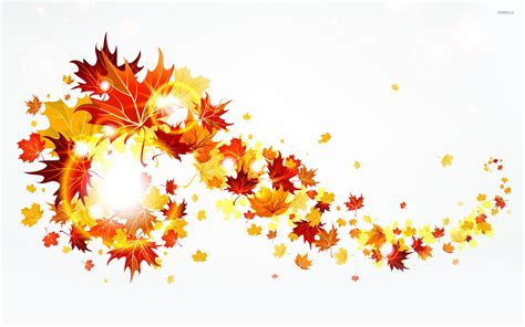 Autumn leaves [2] wallpaper - Vector wallpapers - #20413