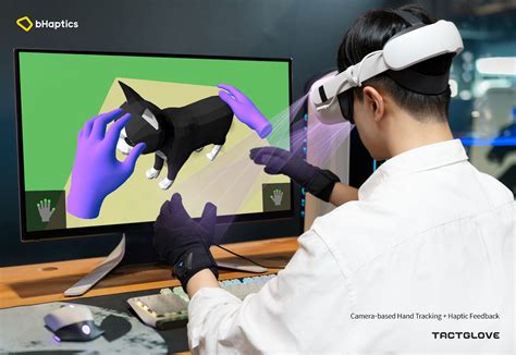 bHaptics Announces TactGlove $299 Haptic VR Gloves For Quest 2 And More