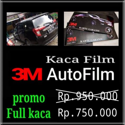 Jual Promo kaca film 3M seri FXST // full kaca plus pemasangan | Shopee Indonesia