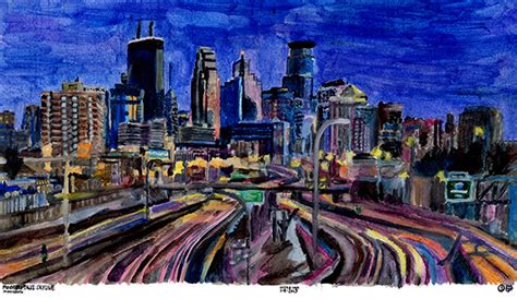 Minneapolis Skyline | Art of Possibilities