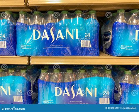 Cases of Dasani Bottled Water at a Publix Store Editorial Photography - Image of commerce ...