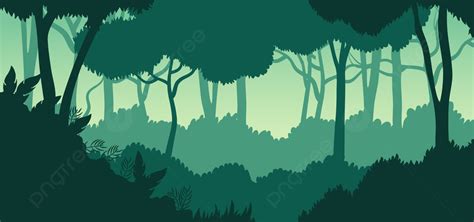 Jungle Background Vector Design, Wallpaper, Dense, Amazon Background ...