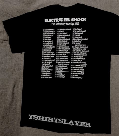 Electric Eel Shock - 25th Anniversaire Tour | TShirtSlayer TShirt and BattleJacket Gallery