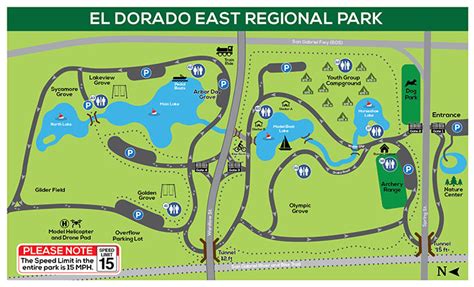 El Dorado Park Map - Zoning Map