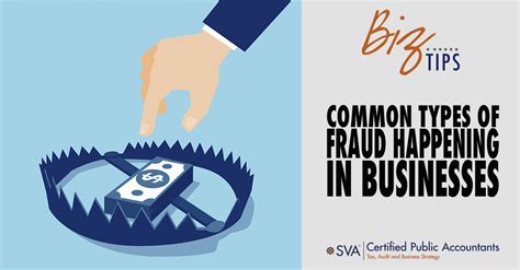 Common Types of Fraud Happening in Businesses | SVA CPA