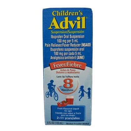 ADVIL CHILDREN 120mls (1 BOTTLE) - Supermed Pharmacy