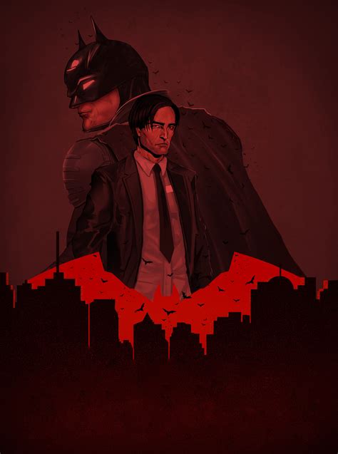 Robert The Batman Pattinson Illustration 2020 Wallpaper, HD Movies 4K ...