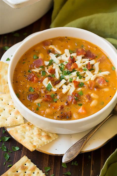 Southern Bean and Bacon Soup | FaveSouthernRecipes.com