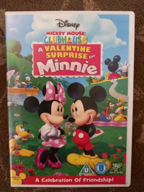 DISNEYS MICKEY MOUSE Clubhouse A Valentine Surprise For Minnie Dvd ...