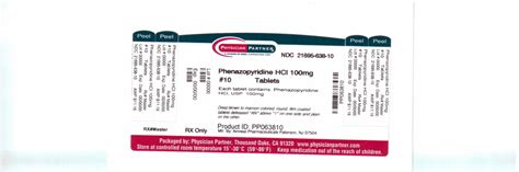 Phenazopyridine Hydrochloride (Rebel Distributors Corp): FDA Package Insert