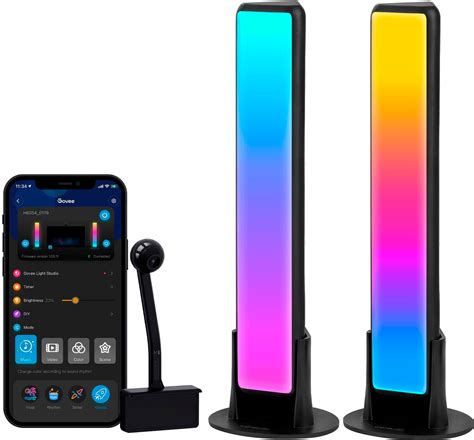 Customer Reviews: Govee Flow Pro RGBICWW Smart Light Bars Black ...