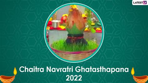 Festivals & Events News | Ghatasthapana 2022 Date & Time For Chaitra Navratri: Know Puja Vidhi ...