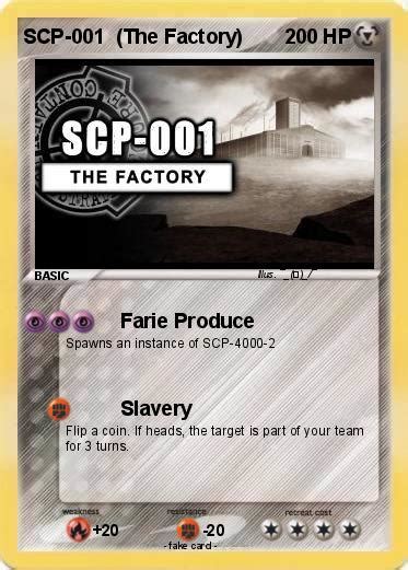 Pokémon SCP 001 The Factory - Farie Produce - My Pokemon Card