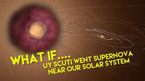 WHAT IF UY SCUTI WENT SUPERNOVA NEAR OUR SOLAR SYSTEM - YouTube