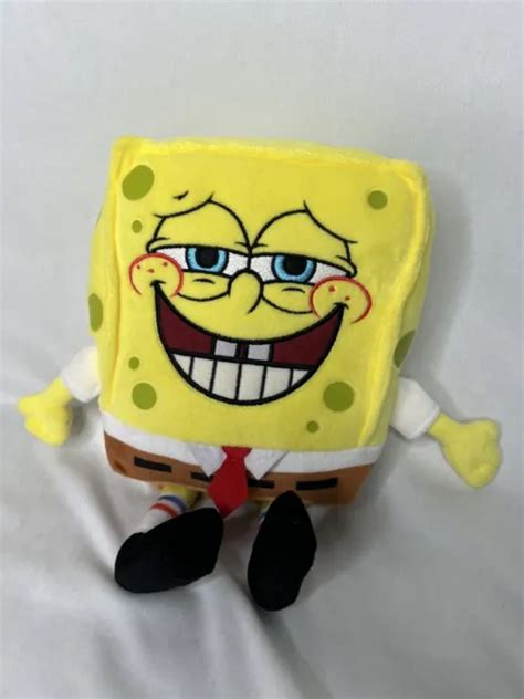 SPONGEBOB SQUAREPANTS PLUSH Farting Laughing Exsqueeze Me Talking Tested Works $19.95 - PicClick