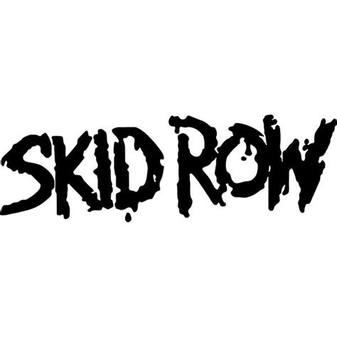 Skid Row Band Logo Decal Sticker - SKID-ROW-BAND-LOGO-DECAL