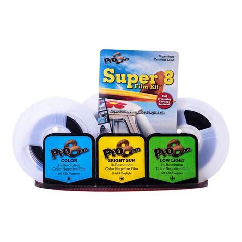 Super 8 Film Kit – Pro8mm