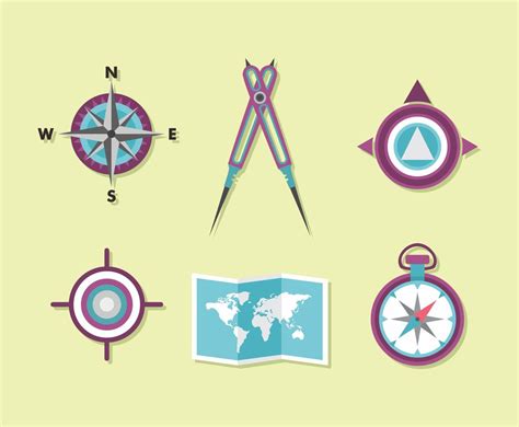 Cartography Vector Pack Vector Art & Graphics | freevector.com