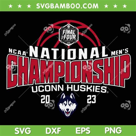 Uconn Huskies Champions 2023 SVG PNG