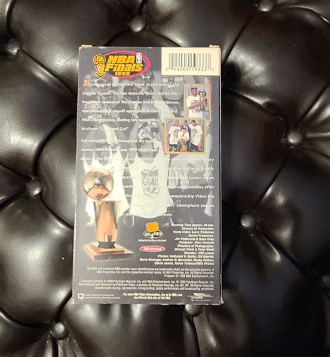 San Antonio Spurs NBA 1999 Finals VHS | eBay