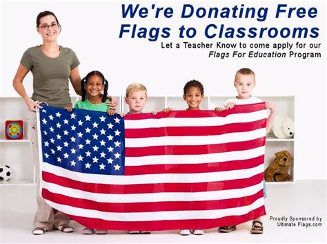 Teacher's Market: Free Flags for Classrooms Program from Ultimate Flags