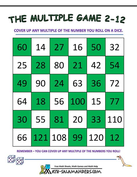 Math Multiplication Games