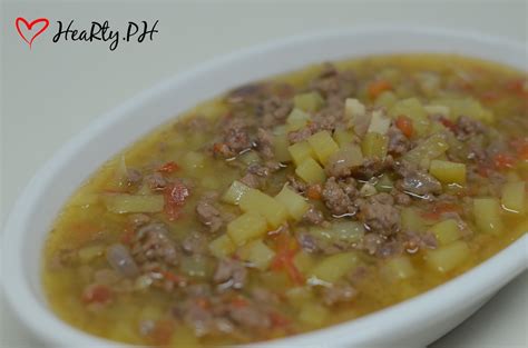 Picadillo with Potatoes - HeaRty.PH