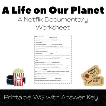 A Life on our Planet Documentary WS by Miss Meredith Teaches Middles