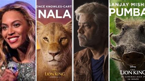 The Lion King 2019 Movie: From Beyonce to Shah Rukh Khan, Here’s a ...