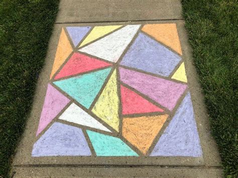 How to Learn and Relax with Chalk Art - The Adventurous Child