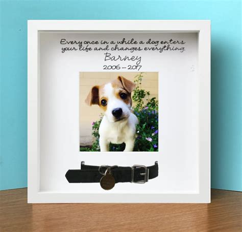 Personalised Pet Memorial Frame Photo Frame for Pet Dog or - Etsy UK