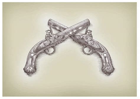 Steven Noble Illustrations: Dueling Pistols