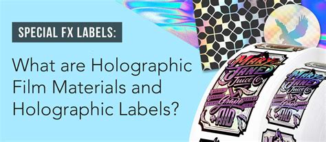 Printing Custom Holographic Labels - Inkable Label Co.