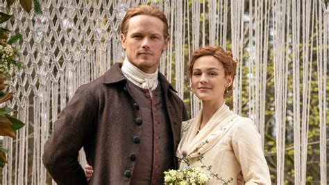 ‘Outlander’s Sam Heughan On Jamie Being A Part Of Brianna’s Wedding – Hollywood Life