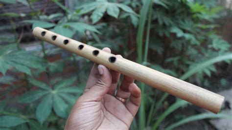 How to make a bamboo flute - YouTube