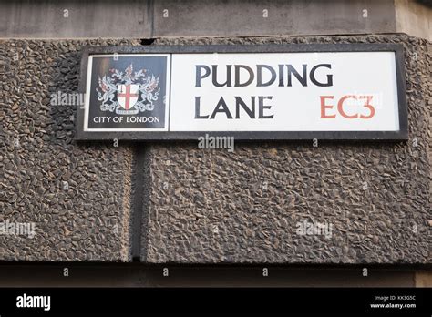 Pudding lane, london hi-res stock photography and images - Alamy