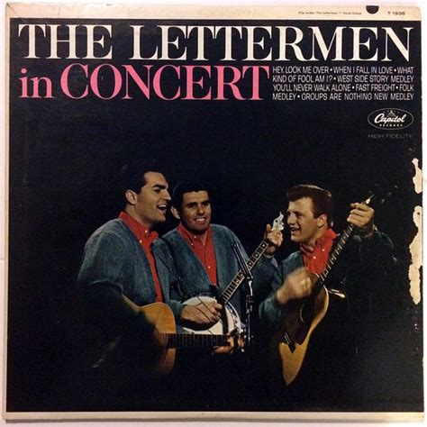 The Lettermen - The Lettermen In Concert - Reviews - Album of The Year