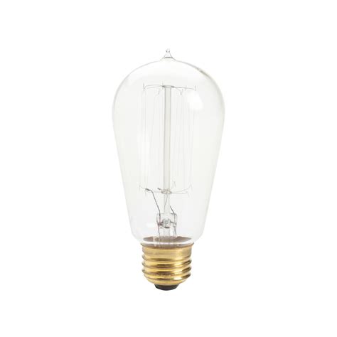 Antique Light Bulb Incandescent 60W CLR | Antique light bulbs, Antique lighting, Light bulb